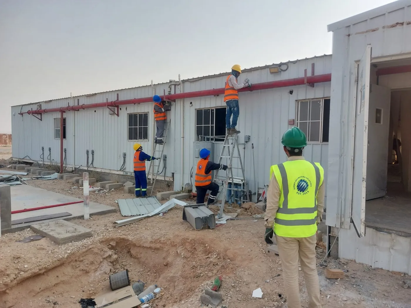 Dismantling and Transportation of TFC at Haradh