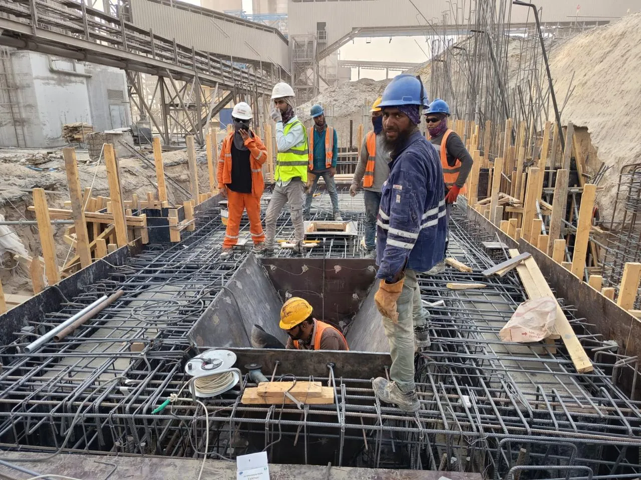EPCC 10,000TPD Clinker Cement Plant Civil Works