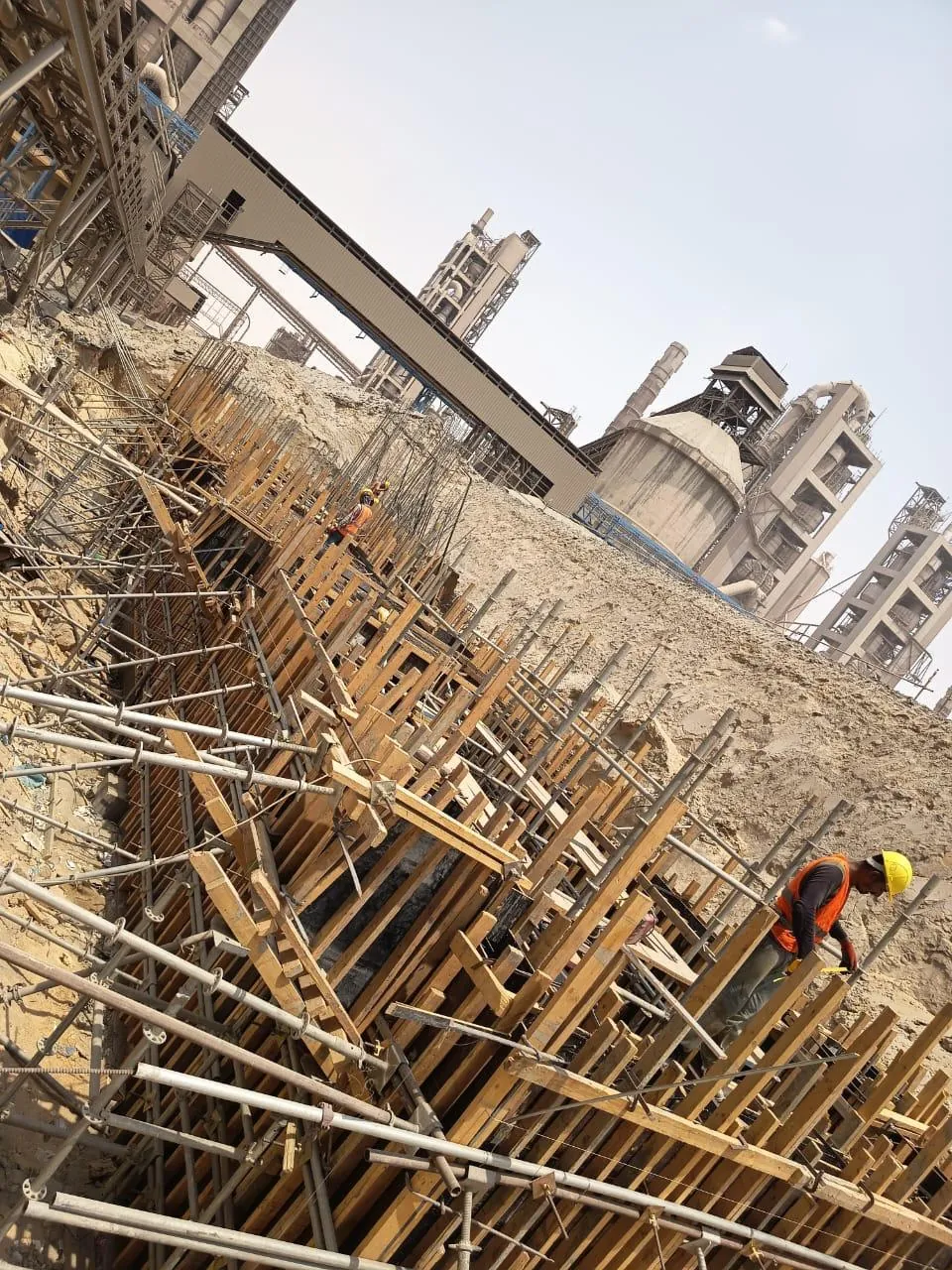 EPCC 10,000TPD Clinker Cement Plant Civil Works