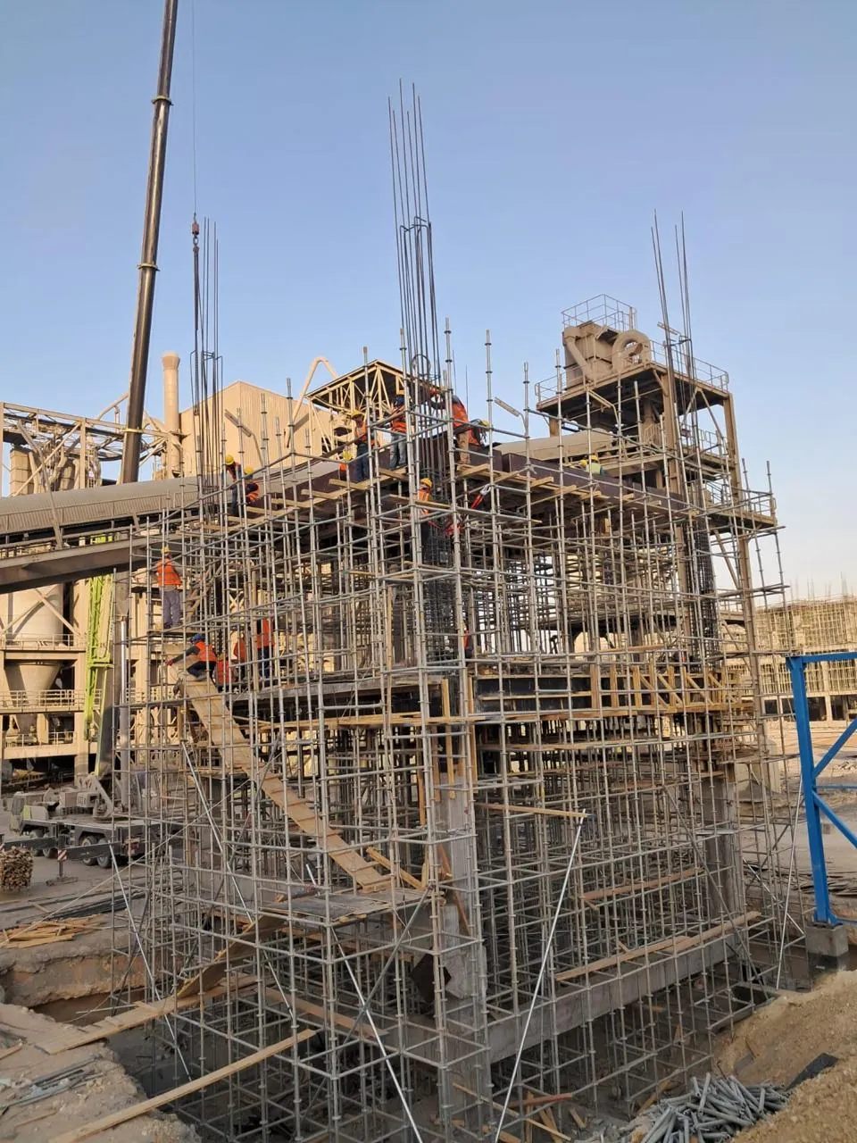 EPCC 10,000TPD Clinker Cement Plant Civil Works