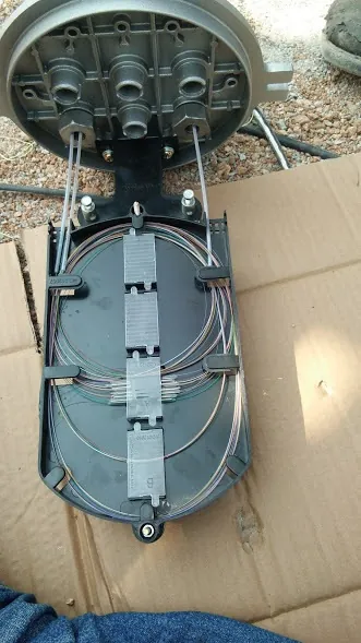 OPGW Fiber Splicing and Testing Works